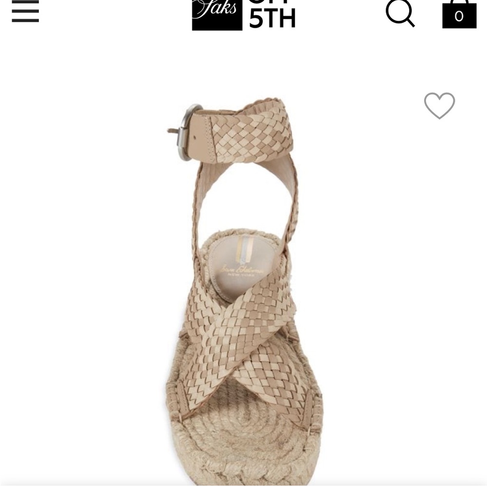 Sam Edelman Tan Woven Sandals - Picture 4 of 8